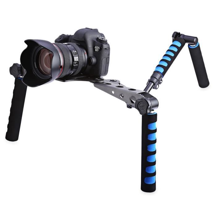 Support D'Épaule NICEYRIG Pour Caméra - Kit Complet Avec Poignées Et Rails 15mm