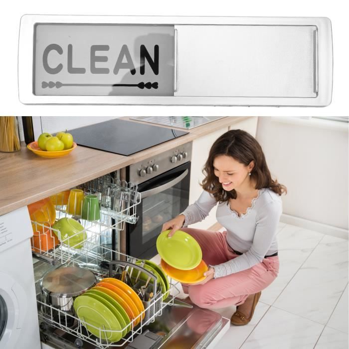Fdit Aimant pour lave-vaisselle propre sale en silicone souple - Outil  pratique pour cuisine, buanderie - Cadeau idéal