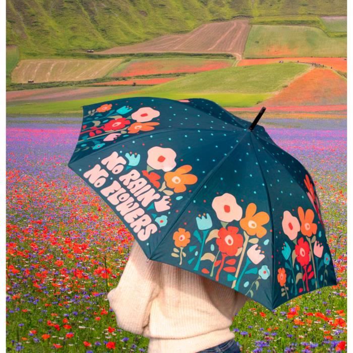Parapluie Automatique Avec Bague Boucle Et Bande Réfléchissante - Portable Et Pratique