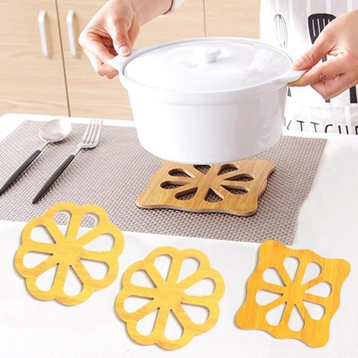 Dessous De Plat En Bois Pour Plats Chauds, Dessous De