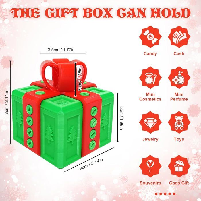 Cadeau Piégé Original Zegaqae Boîtes À Farces Pour Adultes - Fournitures De Fête Accessoire Fête Surprise