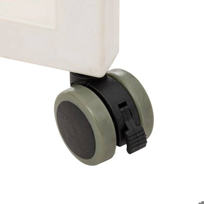 Avilia Tour Étendoir à Linge Pliable 40 M – Grande Capacité 20 Kg, 4 Roues 360°, Porte-Cintres, Noir