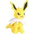 Peluche Pokémon Jolteon junior 24 cm - Jaune/Blanc - Licence Pokémon - Pour Enfant de 3 ans et plus-0