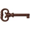 clé de serrure anglaise rouille meuble ancien décoration rustique vintage clef-0