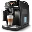 Philips Machine à expresso automatique série 5400, système de lait LatteGo, écran tactile, noir (EP5441/50)-0