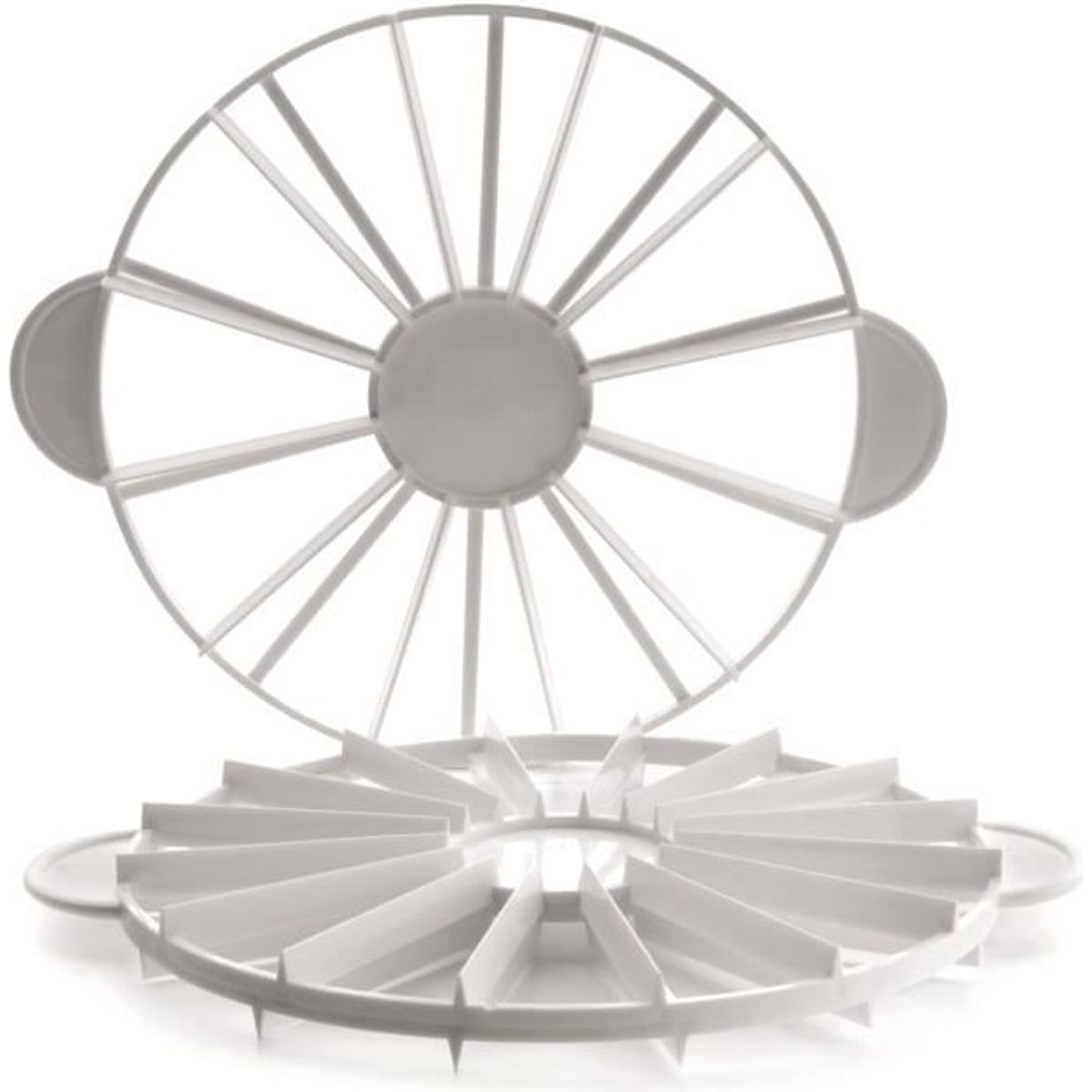 Marqueur De Parts Pour Gateaux 10 Ou 12 Parts Diametre 26 Cm Plastique Passe Au Lave Vaisselle Cdiscount Maison
