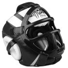 SEVENTUM Casque de boxe en cuir PU casque de compétition professionnelle adultes et enfants MMA Muay Thai Taekwondo protège-tête