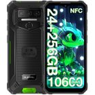 OUKITEL WP23 Pro Smartphone Robuste 6.52" 8Go+128 Go 13MP 10600mAh Android 13 IP68 Telephone 4G Double SIM NFC GPS - Vert