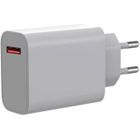 Chargeur Secteur Rapide 33W - Phonillico - Compatible Xiaomi Redmi Note 10/11/12/13/Poco X5 - USB-C - Blanc