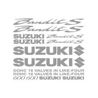 Stickers Suzuki 600 bandit S Ref: MOTO-115 Gris