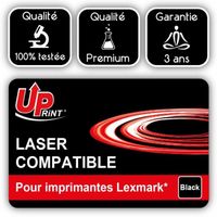 Toner PREMIUM UPRINT 502H noir 5000 pagescompatible avec votre imprimante LEXMARK MS 310,LEXMARK MS 510,LEXMARK MS 410,LEXMARK MS...