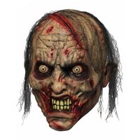Masque En Latex Zombie Biter