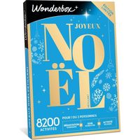 Wonderbox - Box cadeau pour noel - Joyeux noël pétillant - 7800 expériences pétillantes !