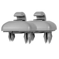 Clips De Fixation Pour Pare-soleil Audi - Lot De 2 - Noir - Compatible A1, A3, A4, A5, Q3, Q5, Etc. - 2