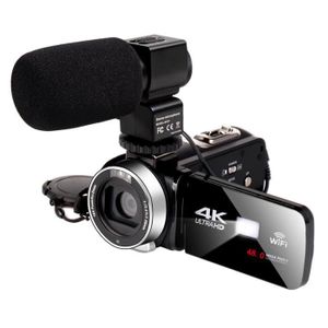 CAMÉSCOPE NUMÉRIQUE Norme de microphone à came-KOMERY-Caméra vidéo 4K,