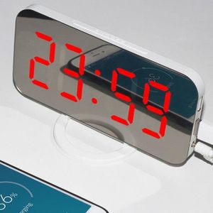 Radio réveil Réveil numérique Horloge de Table de Bureau Incurv