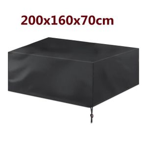 ATYUJKB Housse de Protection Table Impermeable 130x75x71cm, 420D