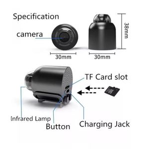 CAMÉRA IP Mini caméra WiFi Vision de nuit Détection de mouve