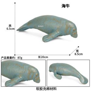 FIGURINE - PERSONNAGE Figurines d'animaux C - Figurines d'action de dinosaure en coton rempli de caoutchouc souple, Modèle de simul