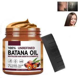 ANTI-CHUTE CHEVEUX Traitement capillaire à l'huile de Batana,extraits botaniques et vitamines–Favorise la force et la résilience des cheveux,huile