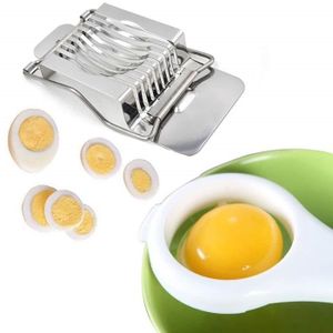 Coupe-œufs en acier inoxydable Coquille d'œuf à la coque Topper Ouvre-œufs  Cuisine Gadget Outil à œufs Hfmqv