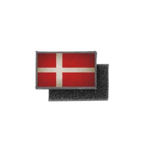 Danemark drapeau brodé Patch Danois fer sur Emblème national de Copenhague 5 pièces