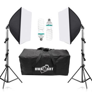 Kit Studio Photo LS Avec Sac : 3 Réflecteurs Pliables + 3 Trépieds (Modèle U-12C)