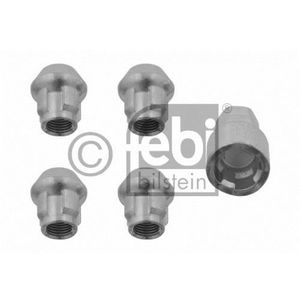 4 + 1 boulons de goujon de roue Kit de verrouillage d'écrou de roue  Ensemble d'écrous de roue avec clé compatible avec MK4 B5 1998-2005  8D0601139F : : Industrie et science