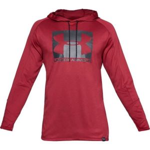 Under Armour UA Men/'s Rival Polaire Ajusté À Capuche Rouge-Neuf