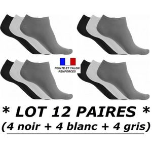 Chaussettes homme CHAMPION SPORT Pack de 4 paires Revers CHAMPION 35-38  Pack de 4 paires revers champion - Cdiscount Prêt-à-Porter