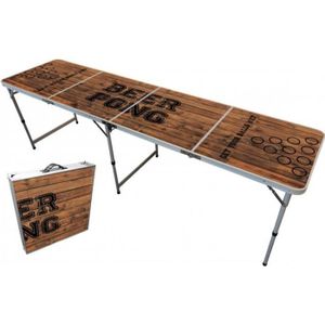 TABLE MULTI-JEUX Table de Beer Pong Old School U