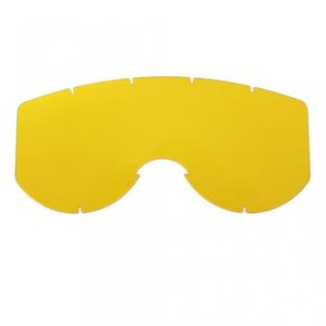 Psler Lunettes de course pour moto tout-terrain Type 1, Noir+Transparent
