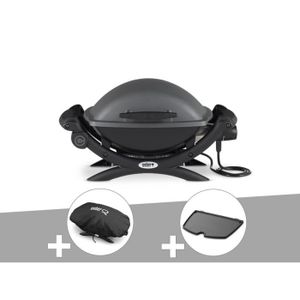 HK16419-Housse de protection pour Barbecue Weber Q2000 Q3000. accessoires  de BBQ de Patio extérieur. anti poussière. imperméable à - Cdiscount Jardin