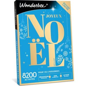 COFFRET THÉMATIQUE Wonderbox - Box cadeau pour noel - Joyeux noël pét