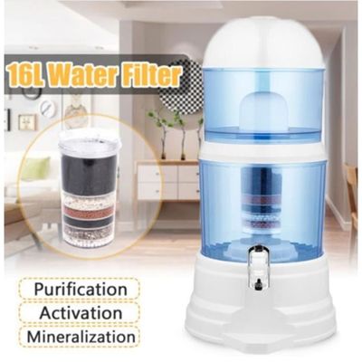 Robinet D'eau Plastique Sans BPA - 2 Pièces Noires | Pour Seau 5 Gallons, Distributeur D'eau, Fûts | Filetage 3/4"