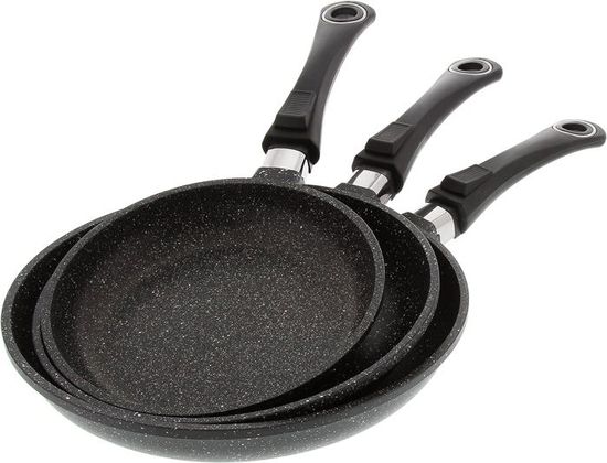 Schumann Professionnel - Lot de Poêle et Faitout 24cm - Compatibles Tous feux dont Induction - Fonte d'Aluminium Sans PFOA - Manches Amovibles et Poignées en Silicone - Couvercles Inclus Schumann Professionnel - Lot de Poêle et Faitout 24cm - Compatibles Tous feux dont Induction - Fonte d'Aluminium Sans PFOA - Manches Amovibles et Poignées en Silicone - Couvercles Inclus