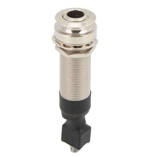 Bnineteenteam Prise Jack Guitare 1/4" Femelle - Endpin 2.5mm Vers 6.35mm Pour Pickup Piézo Acoustique