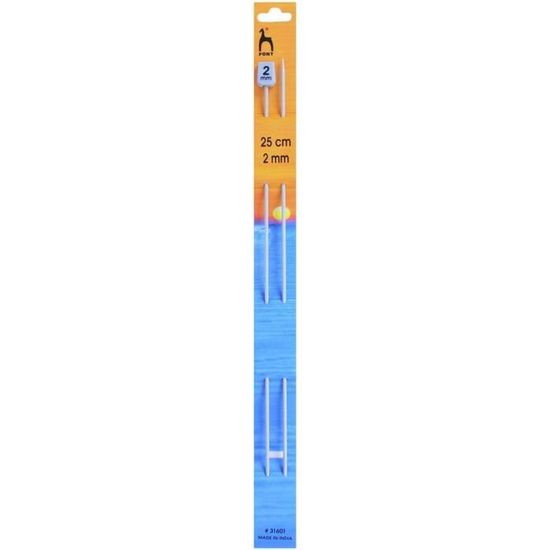 Set 8 Aiguilles à Tricoter KnitPro Zing 40cm - Tailles 2.5 à 6mm