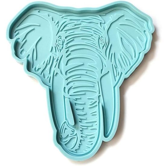 Moule En Silicone éléphant Pour Bougies, Savons, Résine - Réutilisable, Facile à Démouler - 2