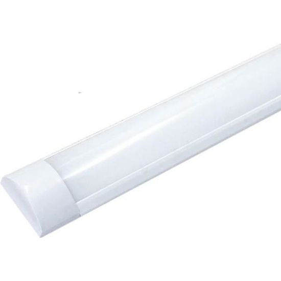 Réglette LED 60cm 24W Blanc Froid Basse Consommation SILUMEN Cdiscount Bricolage