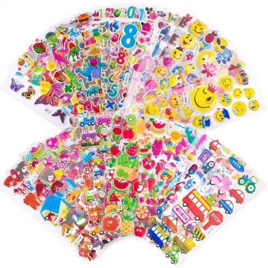 288 x sticker autocollants gommettes enfant scrapbooking carte DIY scrap r2