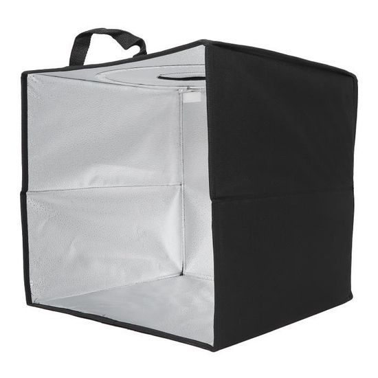 Boîte De Tente Photo Travor M80 800mm - Studio Portable - Fond Noir Pliable