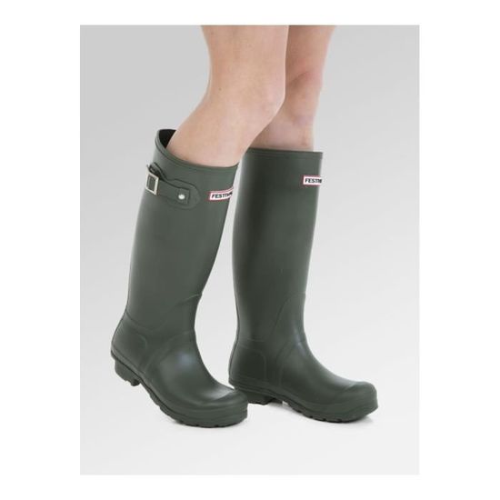 bottes de pluie vert