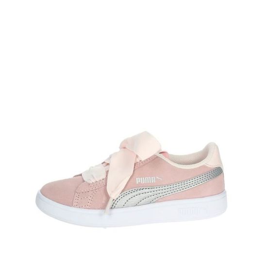 puma rose petite fille
