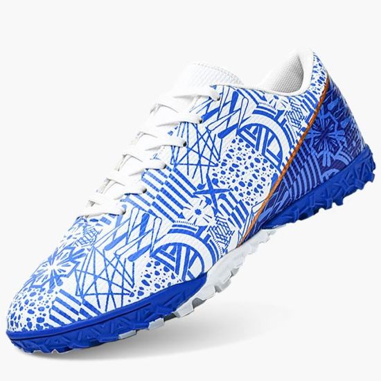 Ryal Chaussures de Football Artisanal Crampons Fixes 75 Anni Fg Tech Jaune Fluo