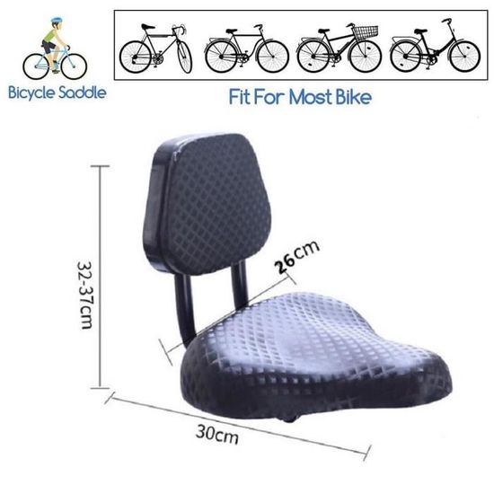 Selle De Velo Confortable Selle Velo Confort Femme Accessoires de Vélo