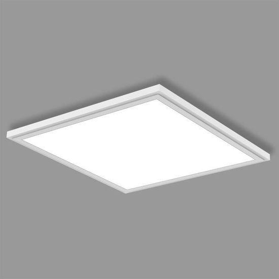 Eglo Plafonnier LED POGLIOLA-S, 31 Cm, Applique Murale à Effet Cristal Pour Salon, Chambre D'enfant, Cuisine, Bureau Et Couloir, Lampe De Plafond En Acier Et Plastique Blanc