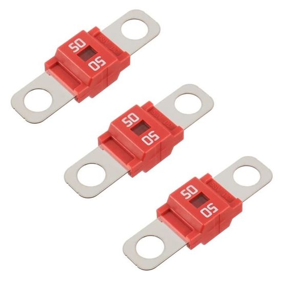 Lot De 18 Fusibles Voiture Haute Intensité - 20A à 120A, 32V, Pour Auto, Camion, Bateau, Camping-car