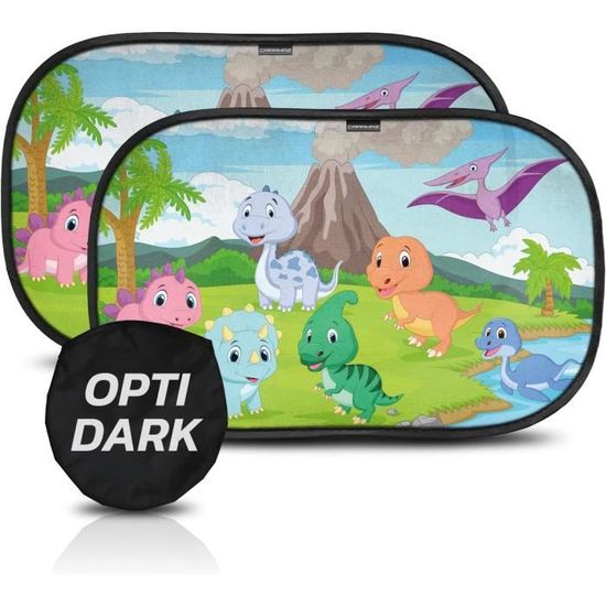 Pare-Soleil Voiture Bébé 2 Pièces - Protection UV, Fixation Magnétique, Taille 49x42 Cm, Pour Fenêtres Avant