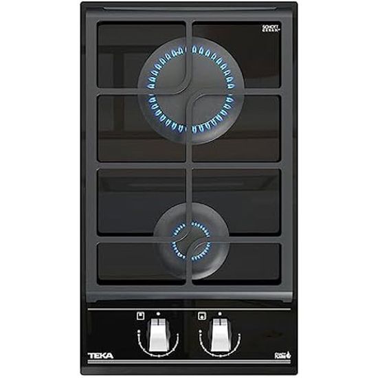 Ergonómicos de Gas Butano: GBC 64003 KBA Placa Cristal Gas de 60 CM Con